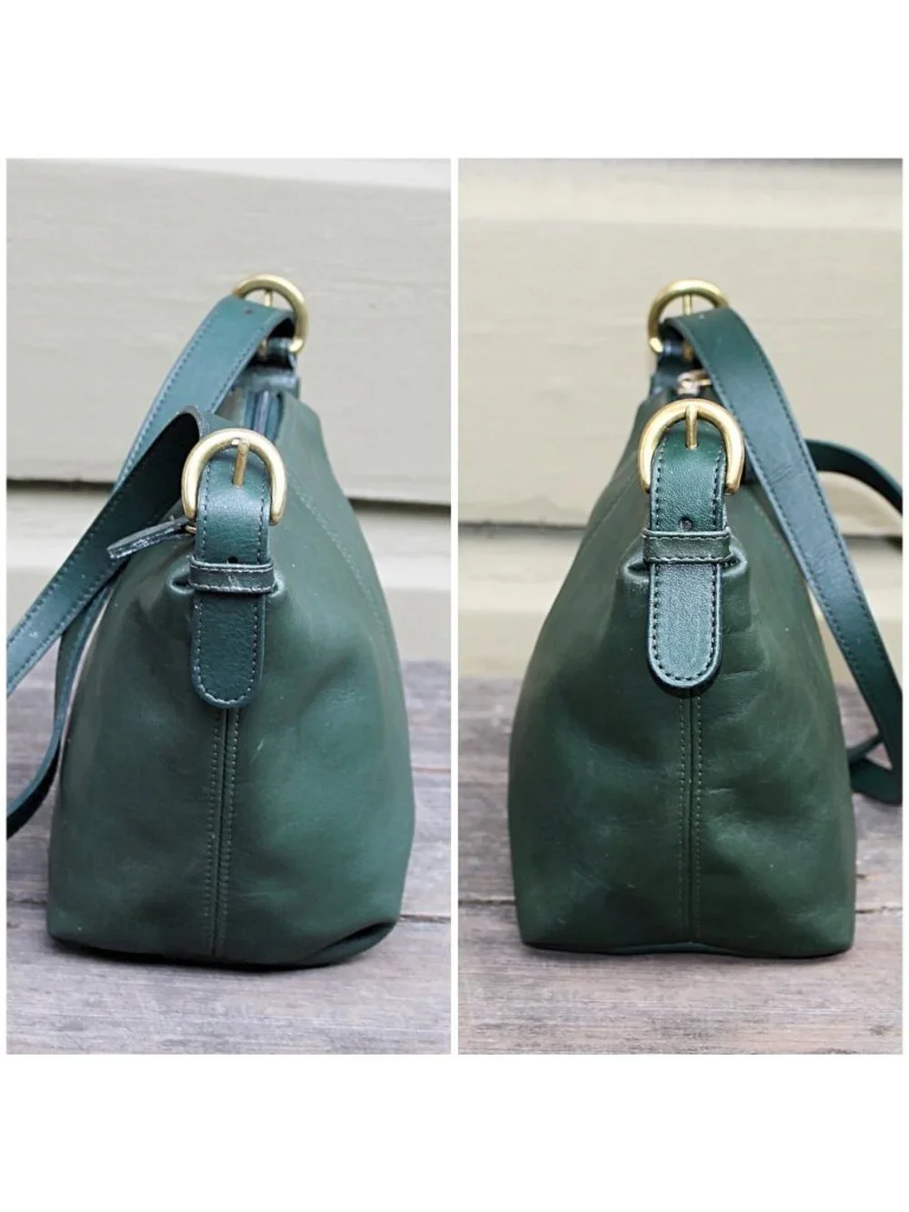 Coach Vintage - MacDougal Zip Crossbody 4130 in Bottle Green, USA Pre-1994
